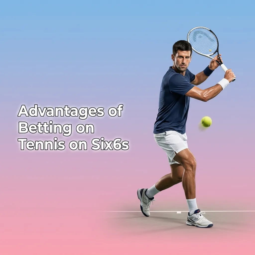 Tennis betting interface showing live odds, match stats, and mobile betting options on Six6s platform