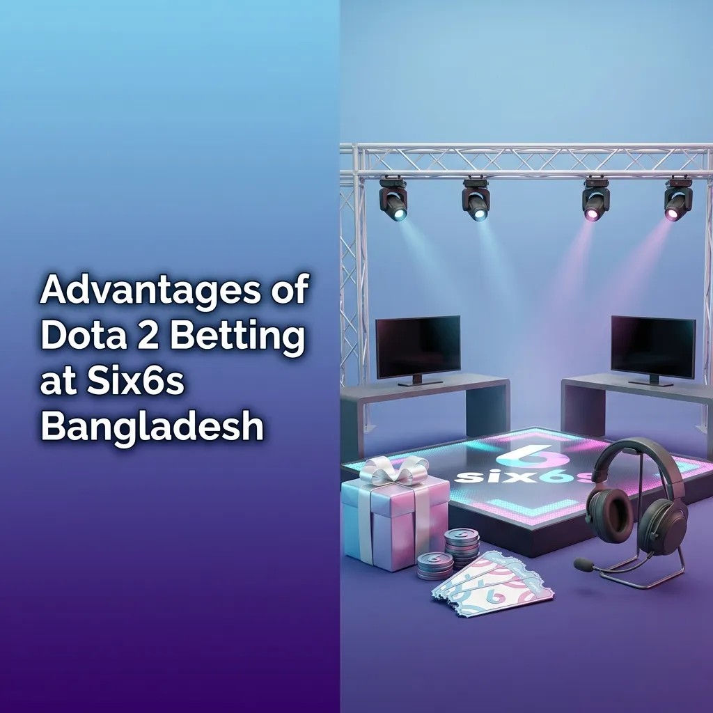 Six6s Bangladesh Dota 2 betting platform showing bonuses, payment methods, and mobile app features for esports bettors