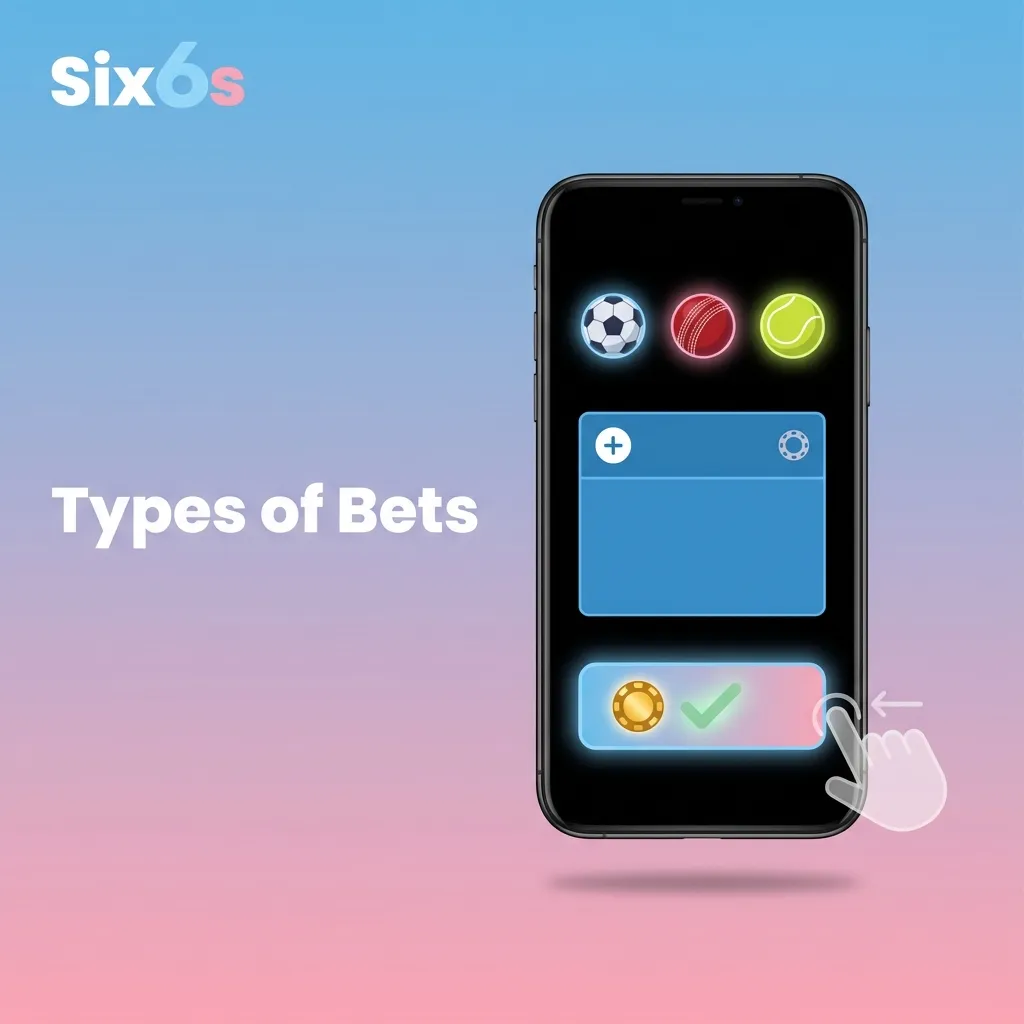 Betting options diagram showing Single, System, and Express bet types with risk and reward comparisons